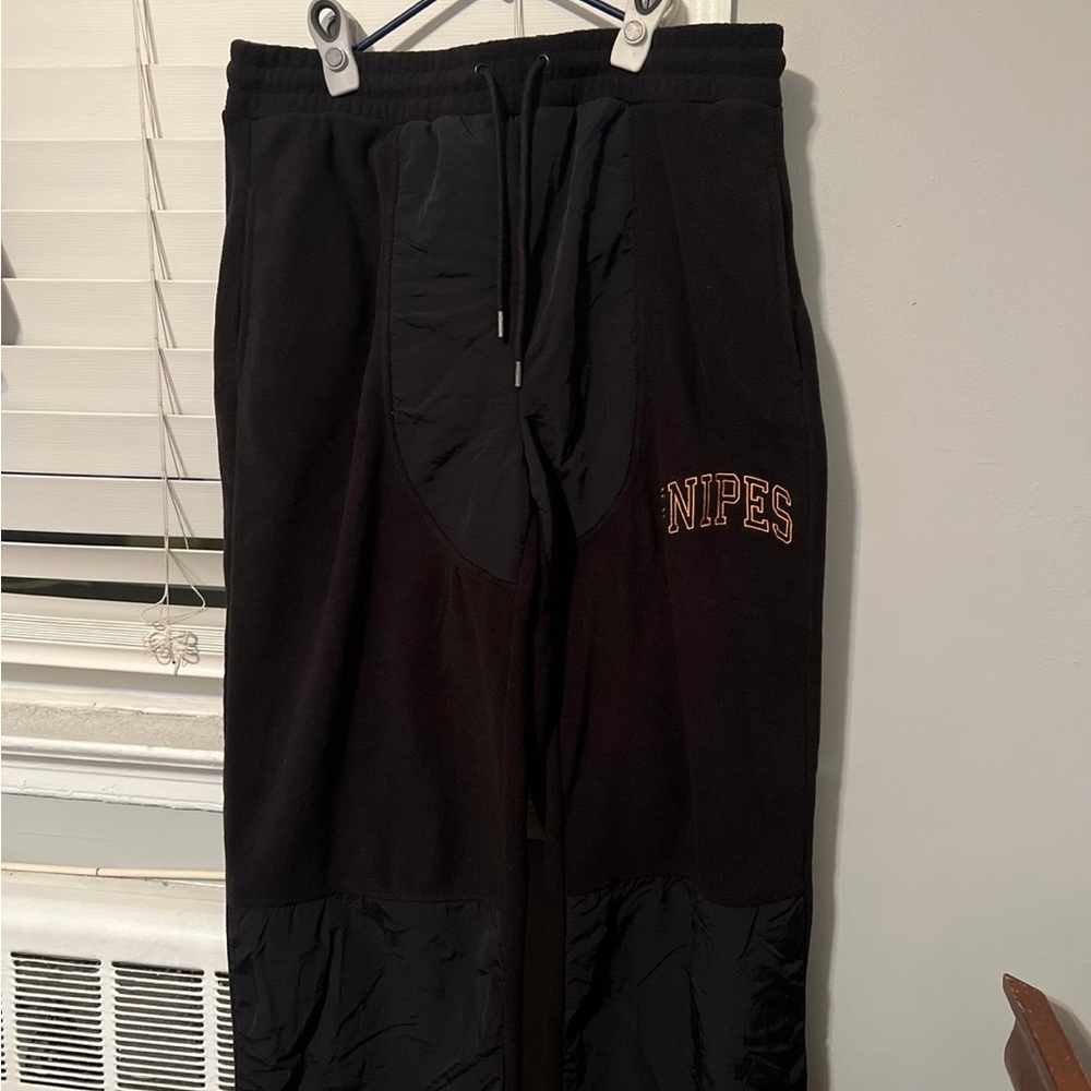 Black xxl Men's Snipes polar fleece pants